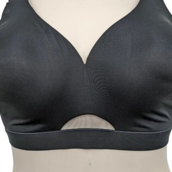 Cacique Womens Bra 44C Black Comfort Bliss Lightly Lined No Wire  Lane Bryant - Picture 6 of 10